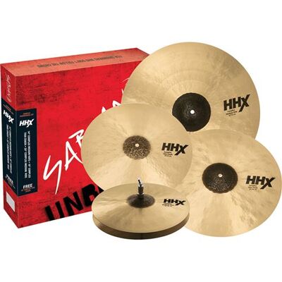 Non communiqué Sabian HHX Complex Promotional Set pack de 4 cymbales - Publicité Non communiqué Sabian HHX Complex Promotional Set pack de 4 cymbales - Publicité