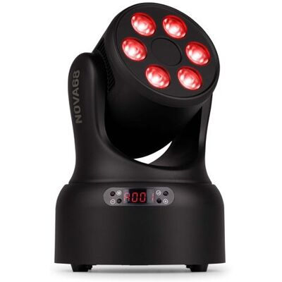Non communiqué BeamZ NOVA68-BK - Lyre LEDs Wash compacte 6x8W RGBW Noir - Publicité Non communiqué BeamZ NOVA68-BK - Lyre LEDs Wash compacte 6x8W RGBW Noir - Publicité