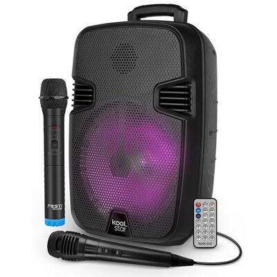 KoolStar - STARLED08 - 100W - LED 20cm - Haut-parleur - Publicité KoolStar - STARLED08 - 100W - LED 20cm - Haut-parleur - Publicité