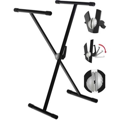 Classic Cantabile Classique Cantabile X-prépara Support clavier avec verrouillage rapide - Publicité Classic Cantabile Classique Cantabile X-prépara Support clavier avec verrouillage rapide - Publicité