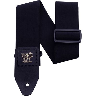 Ernie Ball Sangle Stretch Noir Sangles et courroies - Publicité Ernie Ball Sangle Stretch Noir Sangles et courroies - Publicité