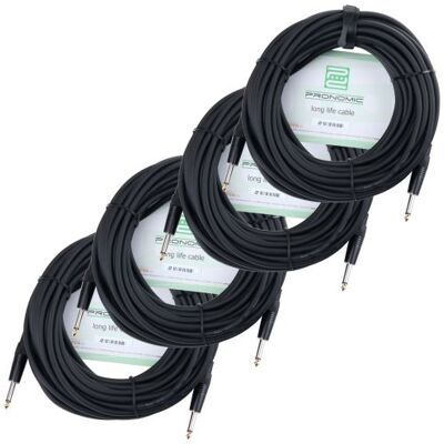 Pronomic Stage BOXJ1-10 Câble Enceintes jack 10m. Set de 4 - Publicité Pronomic Stage BOXJ1-10 Câble Enceintes jack 10m. Set de 4 - Publicité