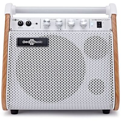 Non communiqué VISIONAMP Ampli pour Batterie Electronique & Clavier de Piano Numérique Portable - 50W Blanc - Publicité Non communiqué VISIONAMP Ampli pour Batterie Electronique & Clavier de Piano Numérique Portable - 50W Blanc - Publicité