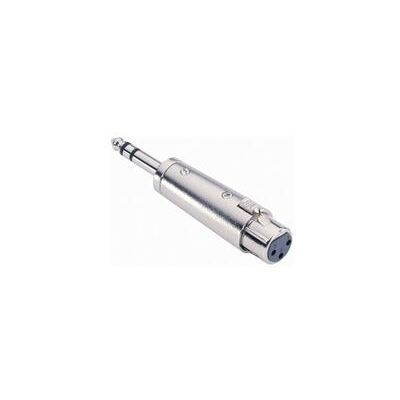 Générique Adam Hall - Adaptateur Jack 6,35 mm stéréo mâle vers XLR femelle - Publicité Générique Adam Hall - Adaptateur Jack 6,35 mm stéréo mâle vers XLR femelle - Publicité