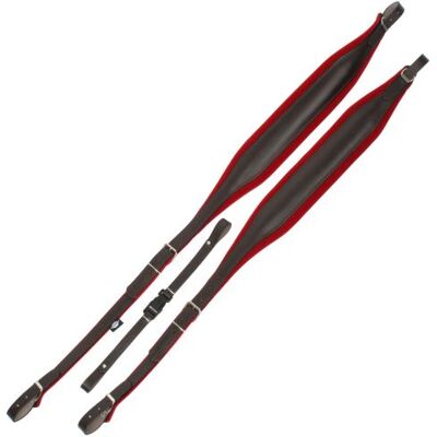 Alpenklang sangles accordéon taille standard pour accordéon basses 96/120 - rouge/brun - Publicité Alpenklang sangles accordéon taille standard pour accordéon basses 96/120 - rouge/brun - Publicité