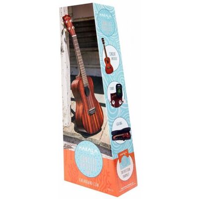 Pack Kala Makala MK-C - Ukulele Concert (+ housse + accordeur + livret) - Publicité Pack Kala Makala MK-C - Ukulele Concert (+ housse + accordeur + livret) - Publicité