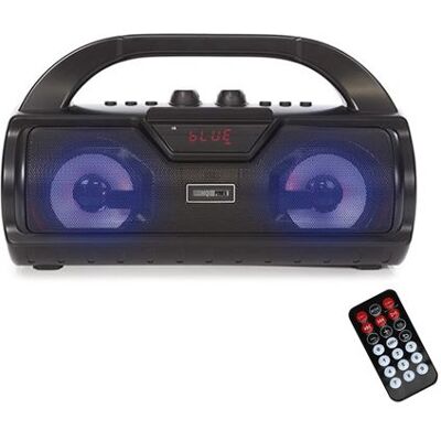 Haut-parleur Bluetooth HQ Power - 2x15W - MP3/SD/USB - Publicité Haut-parleur Bluetooth HQ Power - 2x15W - MP3/SD/USB - Publicité
