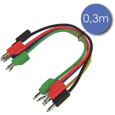 Non communiqué Power Acoustics Cab 2211 - Câble 0,3m - MINI JACK MONO Mâle - GIGOGNE Femelle - Publicité Non communiqué Power Acoustics Cab 2211 - Câble 0,3m - MINI JACK MONO Mâle - GIGOGNE Femelle - Publicité