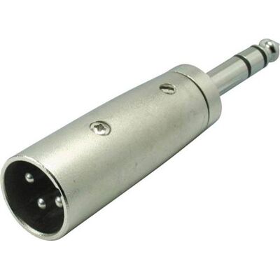 Générique KOMELEC Adaptateur xlr mâle - jack 6.35 mâle - Publicité Générique KOMELEC Adaptateur xlr mâle - jack 6.35 mâle - Publicité