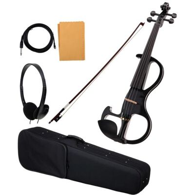 Classic Cantabile EV-90BK 4/4 violon électrique noir - Publicité Classic Cantabile EV-90BK 4/4 violon électrique noir - Publicité