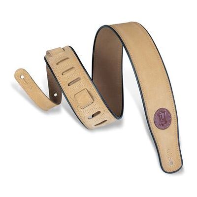 Levy's Levys Signature Series MSS3 Tan Sangles et courroies - Publicité Levy's Levys Signature Series MSS3 Tan Sangles et courroies - Publicité