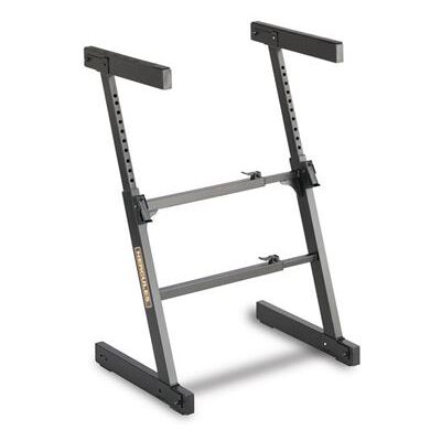 Support de Clavier Hercules KS400B - AutoLock, Réglable, 130kg - Publicité Support de Clavier Hercules KS400B - AutoLock, Réglable, 130kg - Publicité