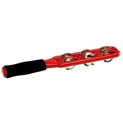 Meinl Jingle Guiro Cymbalettes NK Rouge Tambourin - tamborim - Publicité Meinl Jingle Guiro Cymbalettes NK Rouge Tambourin - tamborim - Publicité