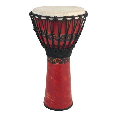 Percussions TOCA 9 BALI RED Djembés - Publicité Percussions TOCA 9 BALI RED Djembés - Publicité