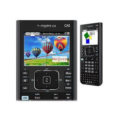 Texas Instruments TI-Nspire CX CAS Handheld - Calculatrice graphique - USB - pile - Publicité Texas Instruments TI-Nspire CX CAS Handheld - Calculatrice graphique - USB - pile - Publicité
