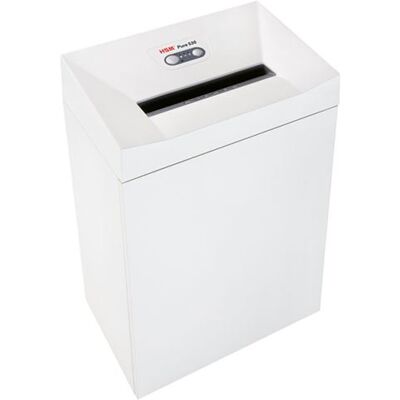 Destructeur de documents 16 - 18 feuilles coupe particules 4.5x30mm Hsm 2353111 Blanc - Publicité Destructeur de documents 16 - 18 feuilles coupe particules 4.5x30mm Hsm 2353111 Blanc - Publicité