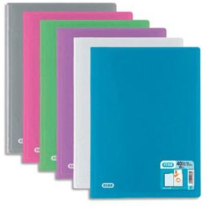 VISIODIRECT Lot de 25 Protège-documents HAWAI en polypropylène. 20 pochettes fixes A4 en PP 5/100. Coloris assortis - Publicité VISIODIRECT Lot de 25 Protège-documents HAWAI en polypropylène. 20 pochettes fixes A4 en PP 5/100. Coloris assortis - Publicité