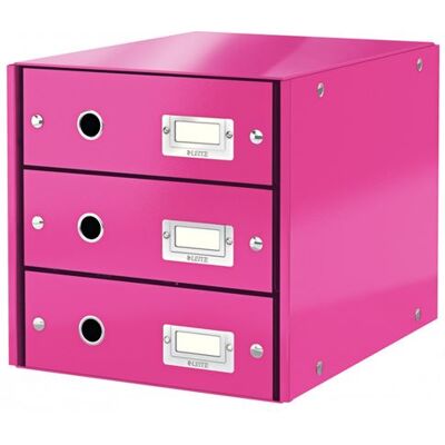 Non communiqué leitz leitz bloc de classement click & store wow, rose noir Noir - Publicité Non communiqué leitz leitz bloc de classement click & store wow, rose noir Noir - Publicité