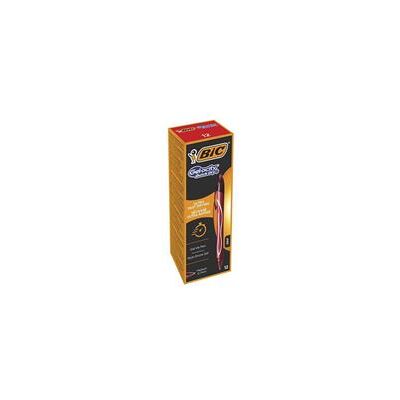 BIC Gel-ocity Quick Dry Rouge Stylo à bille rétractable avec clip Moyen 12 pièce(s) Rouge - Publicité BIC Gel-ocity Quick Dry Rouge Stylo à bille rétractable avec clip Moyen 12 pièce(s) Rouge - Publicité