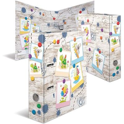 Non communiqué HERMA Motif classeur à levier A4 École maternelle, en carton robuste. Publicité Non communiqué HERMA Motif classeur à levier A4 École maternelle, en carton robuste. Publicité
