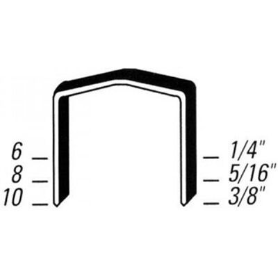 Bostitch Agrafe STCR - H. 6 mm - BOSTITICH - Boîte de 5000 - STCR501906Z - Publicité Bostitch Agrafe STCR - H. 6 mm - BOSTITICH - Boîte de 5000 - STCR501906Z - Publicité