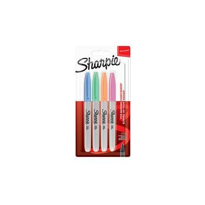 Non communiqué Sharpie Marqueur permanent FINE 'Pastel', blister de 4 - Publicité Non communiqué Sharpie Marqueur permanent FINE 'Pastel', blister de 4 - Publicité