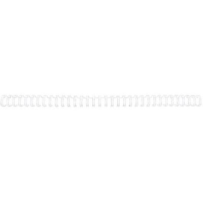 GBC WireBind - 7.9 mm - 34 anneaux - A4 (210 x 297 mm) - 70 feuilles - blanc - 100 unités spirale de reliure - pour Rexel WB606 Blanc - Publicité GBC WireBind - 7.9 mm - 34 anneaux - A4 (210 x 297 mm) - 70 feuilles - blanc - 100 unités spirale de reliure - pour Rexel WB606 Blanc - Publicité