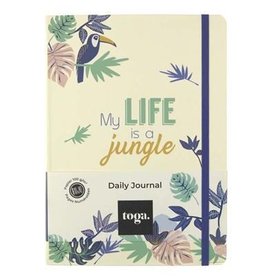 Draeger Toga - Bullet Journal Jungle Vibes royalblue - Publicité Draeger Toga - Bullet Journal Jungle Vibes royalblue - Publicité