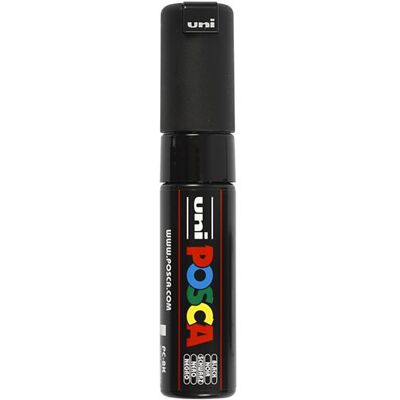 POSCA PC8K PTE LARGE BISEAUTE NOIR - Publicité POSCA PC8K PTE LARGE BISEAUTE NOIR - Publicité