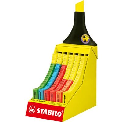 Non communiqué STABILO Surligneur 'BOSS ORIGINAL', présentoir en carton - Publicité Non communiqué STABILO Surligneur 'BOSS ORIGINAL', présentoir en carton - Publicité