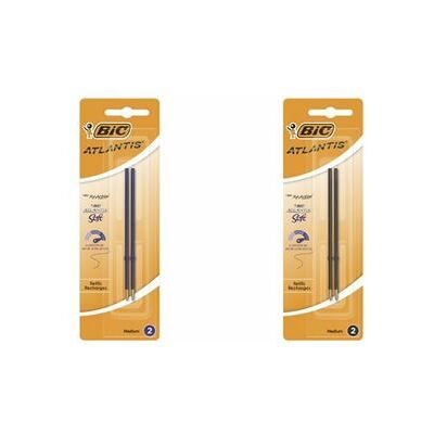 Non communiqué BIC Recharge stylo à bille X-Smooth Refill, noir, blister 2 - Publicité Non communiqué BIC Recharge stylo à bille X-Smooth Refill, noir, blister 2 - Publicité