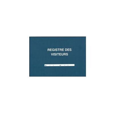 LEBON & VERNAY ELVE Registre des Visiteurs, 210 x 297 mm, 96 pages - Publicité LEBON & VERNAY ELVE Registre des Visiteurs, 210 x 297 mm, 96 pages - Publicité
