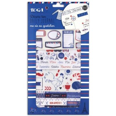 Non communiqué Bullet journal Frenchy - Coffret à personnaliser Multicolore - Publicité Non communiqué Bullet journal Frenchy - Coffret à personnaliser Multicolore - Publicité