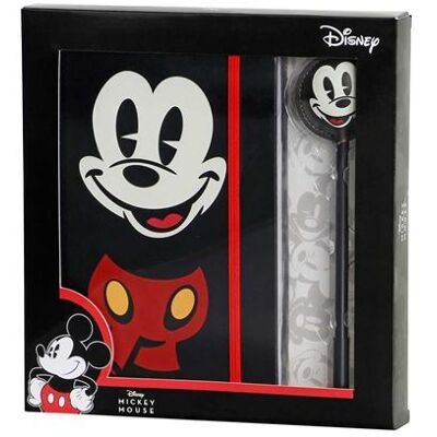 Non communiqué Journal + Stylo Fashion - Disney Mickey Mouse Face - Multicolore - Taille Unique Multicolore - Publicité Non communiqué Journal + Stylo Fashion - Disney Mickey Mouse Face - Multicolore - Taille Unique Multicolore - Publicité