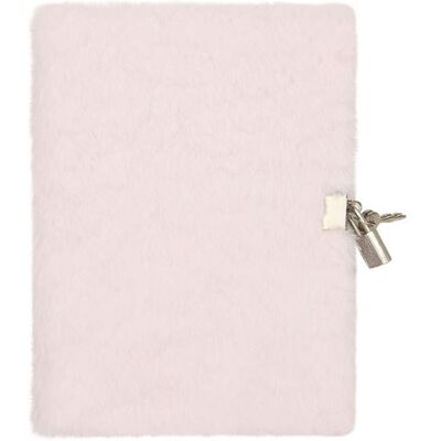 Journal Intime Peluche Rose - Draeger Paris Rose - Publicité Journal Intime Peluche Rose - Draeger Paris Rose - Publicité
