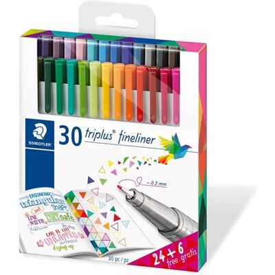 Feutres d'écriture pointe extra-fine Staedtler Multicolore Multicolore - Publicité Feutres d'écriture pointe extra-fine Staedtler Multicolore Multicolore - Publicité