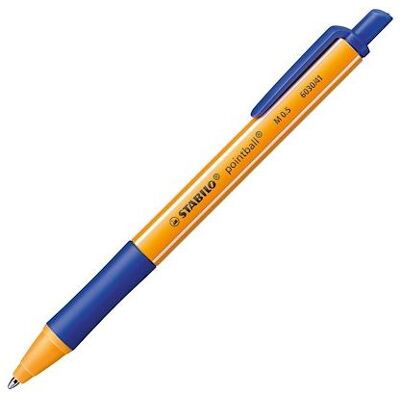 Stylo bille Pointball Bleu - Écologique, 0,5mm, Retractable - Publicité Stylo bille Pointball Bleu - Écologique, 0,5mm, Retractable - Publicité