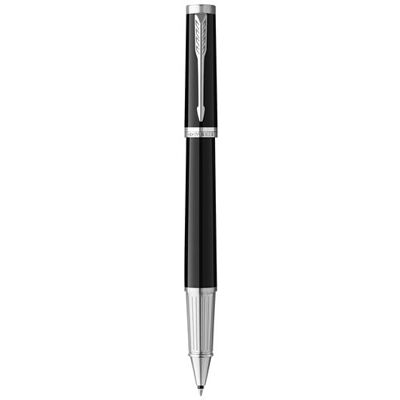 Non communiqué Stylo roller PARKER INGENUITY, Noir, Finition chromée, recharge encre noire pointe fine, coffret cadeau Noir - Publicité Non communiqué Stylo roller PARKER INGENUITY, Noir, Finition chromée, recharge encre noire pointe fine, coffret cadeau Noir - Publicité