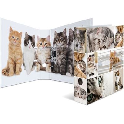 Non communiqué HERMA Classeur à levier à motifs 'Animals', A4, chats - Publicité Non communiqué HERMA Classeur à levier à motifs 'Animals', A4, chats - Publicité