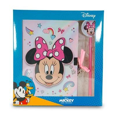 Non communiqué Journal Cadenas+Crayon Fashion - Disney Minnie Mouse Laugh - Rose - Taille Unique Rose - Publicité Non communiqué Journal Cadenas+Crayon Fashion - Disney Minnie Mouse Laugh - Rose - Taille Unique Rose - Publicité