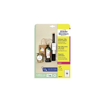 Non communiqué Avery T2002-10 étiquette d'adresse Blanc Etiquette non-adhésive Blanc - Publicité Non communiqué Avery T2002-10 étiquette d'adresse Blanc Etiquette non-adhésive Blanc - Publicité