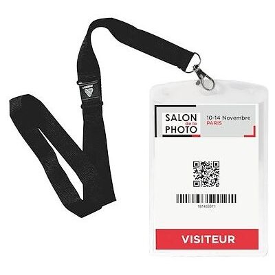 Non communiqué Boîte de 10 badges géants Avery avec lacets - 148 x 105 mm - Publicité Non communiqué Boîte de 10 badges géants Avery avec lacets - 148 x 105 mm - Publicité