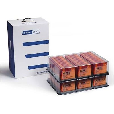 Non communiqué Boîte de rangement Avery pour 100 badges standards - Publicité Non communiqué Boîte de rangement Avery pour 100 badges standards - Publicité
