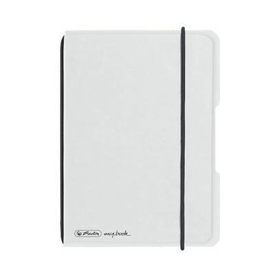 herlitz Carnet de notes my.book flex, A6, PP, transparent - Publicité herlitz Carnet de notes my.book flex, A6, PP, transparent - Publicité