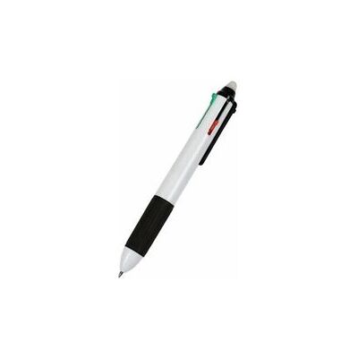 Non communiqué WEDO Stylo à bille à quatre couleurs, effaçable, blanc Blanc - Publicité Non communiqué WEDO Stylo à bille à quatre couleurs, effaçable, blanc Blanc - Publicité