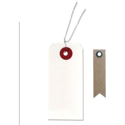 Étiquettes blanches YOUDOIT avec corde - Étiquettes & Tags - Publicité Étiquettes blanches YOUDOIT avec corde - Étiquettes & Tags - Publicité