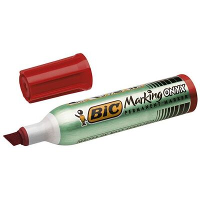 BIC ONYX 1481 MARQUEUR ROUGE Rouge - Publicité BIC ONYX 1481 MARQUEUR ROUGE Rouge - Publicité