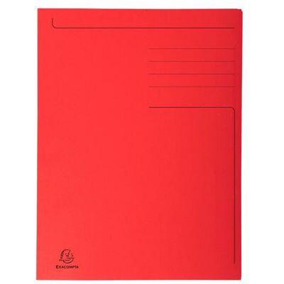 EXACOMPTA Chemise imprimée Foldyne 300, A4, rouge - Publicité EXACOMPTA Chemise imprimée Foldyne 300, A4, rouge - Publicité