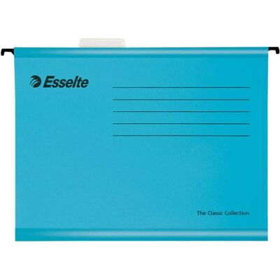 Esselte Classeur à suspension renforcée 25 pcs Bleu - Publicité Esselte Classeur à suspension renforcée 25 pcs Bleu - Publicité