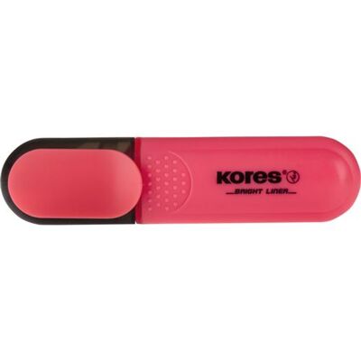 Kores Surligneur 'BRIGHT LINER', couleur: rouge Rouge - Publicité Kores Surligneur 'BRIGHT LINER', couleur: rouge Rouge - Publicité